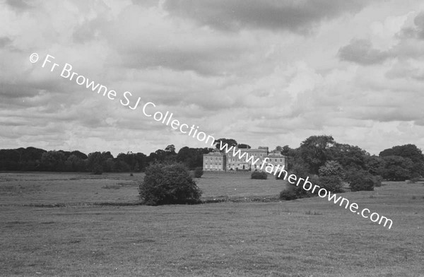 MOORE ABBEY  THE PARK AND HOUSE FROM SOUTH